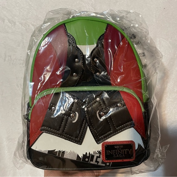 Loungefly Marvel Guardians of the Galaxy Gamora Cosplay Backpack NWT SDCC 2022 - Picture 8 of 10